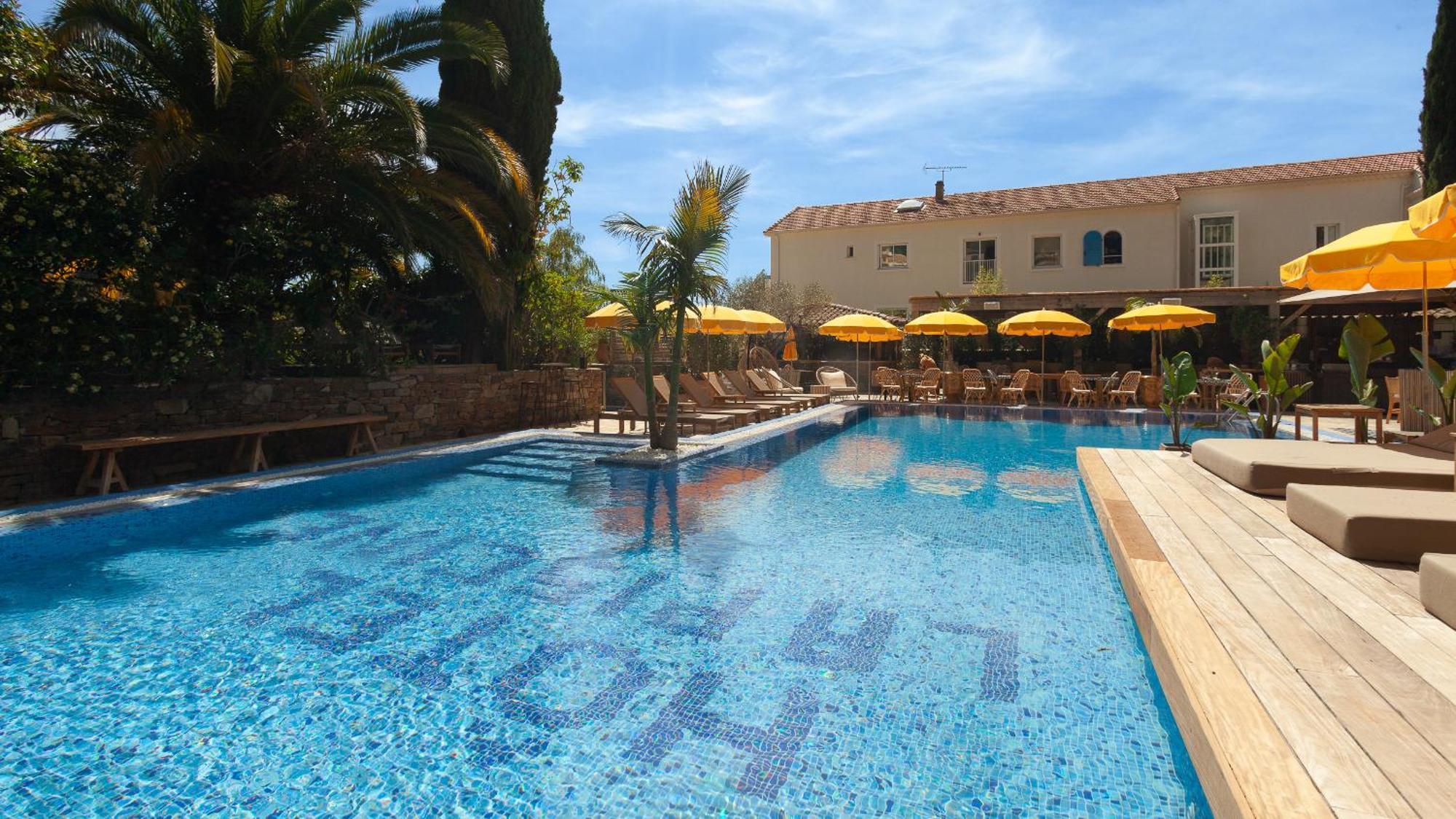 Hotel La Piscine Le Lavandou Exterior foto